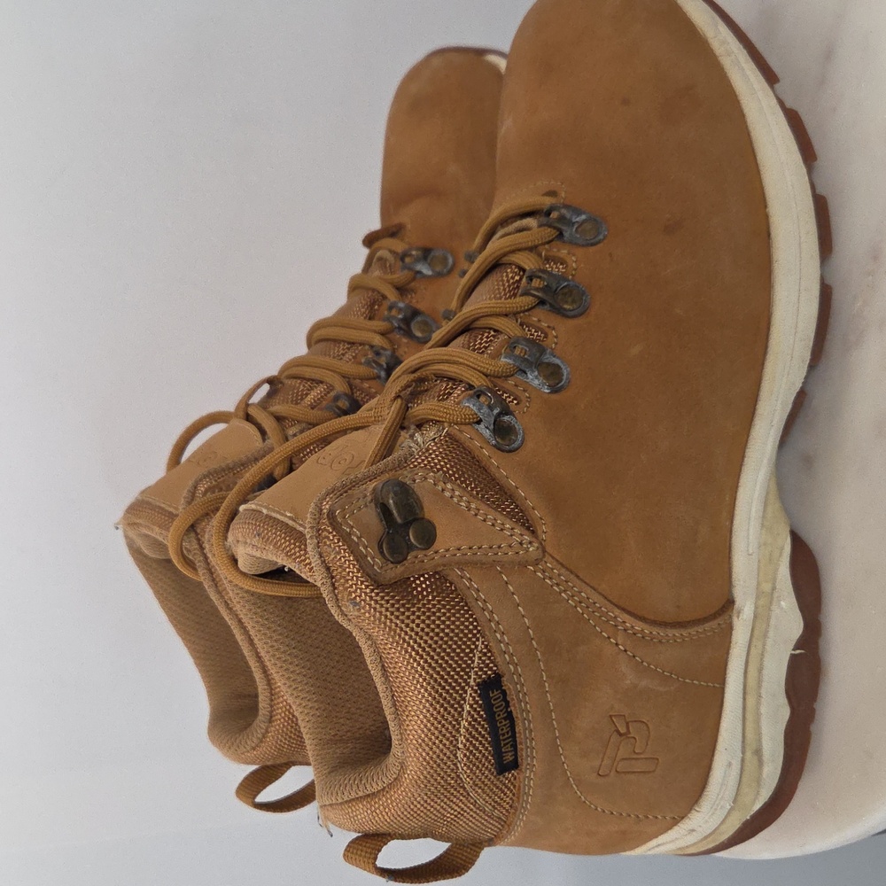 Propet Brown Leather Winter Boots Size 7 - Picture 3 of 7